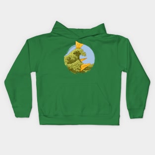 Guacamole wave Kids Hoodie